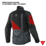 Dainese D-Explorer 2 Gore-Tex Jacket - EBONY/BLACK/LAVA RED