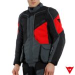 Dainese D-Explorer 2 Gore-Tex Jacket - EBONY/BLACK/LAVA RED