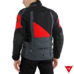 Dainese D-Explorer 2 Gore-Tex Jacket - EBONY/BLACK/LAVA RED