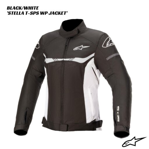 Alpinestars Stella T-SPS Waterproof Ladies Jacket - BLACK/WHITE