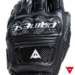 Dainese Druid 4 Leather Gloves - BLACK/BLACK/CHARCOAL-GRAY