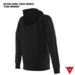 Dainese Fade Hoodie - BLACK/COOL-GRAY/WHITE