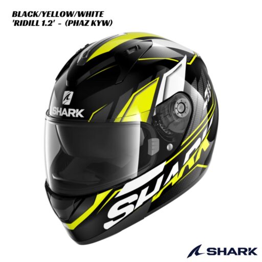 Shark Ridill 1.2 Phaz KBW - BLACK/YELLOW/WHITE