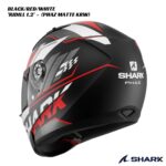 Shark Ridill 1.2 Phaz KRW - MATTE BLACK/RED/WHITE