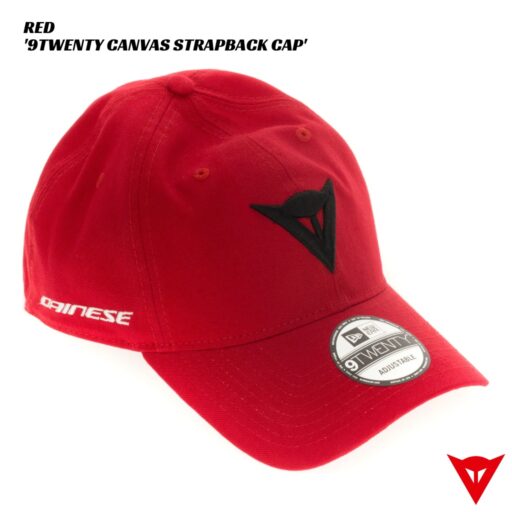 Dainese 9TWENTY Canvas Strapback Cap - RED