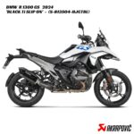 Akrapovič Black Titanium Slip-On - S-B13SO4-HJGTBL - BMW R 1300 GS 2024+