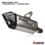 Akrapovič Titanium Slip-On - S-B13SO4-HJGT - BMW R 1300 GS 2024+