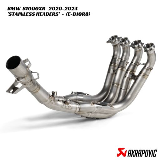 Akrapovič Stainless Steel Performance Headers - E-B10R8 - BMW S1000XR 2020-2024