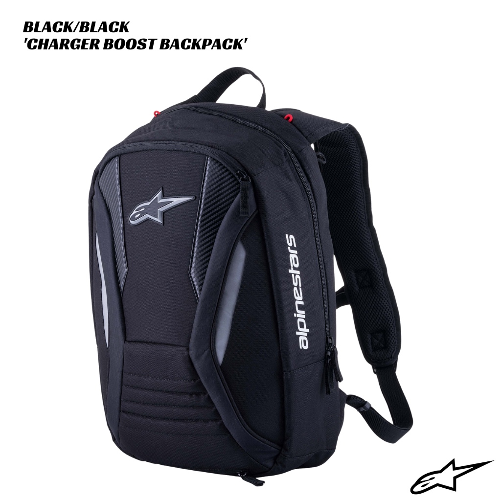 Alpinestars Charger Boost Backpack - BLACK/BLACK