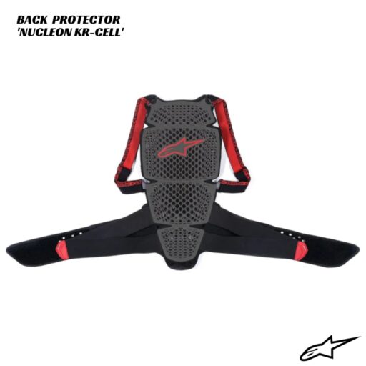 Alpinestars Nucleon KR-Cell Back Protector - BLACK/RED