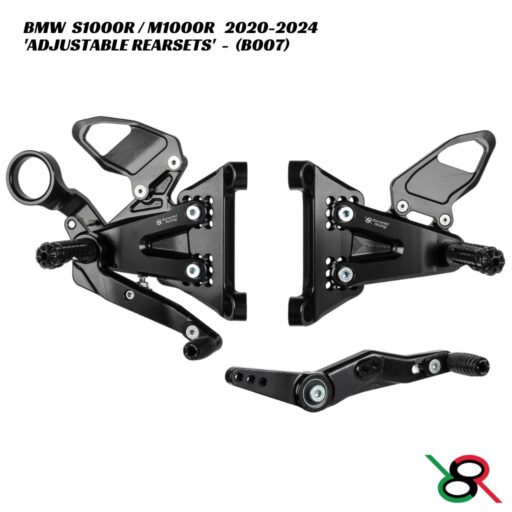 Bonamici Adjustable Rearsets - B007 - BMW S1000R / M1000R 2020-2024