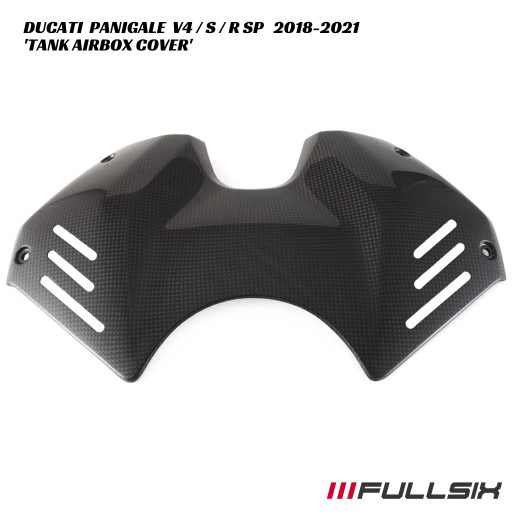 FullSix Carbon Fiber Tank Airbox Cover - Ducati Panigale V4 / S / R / SP 2018-2021